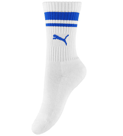 Puma Strømper - 2-pak - Hvid/Racing Blue