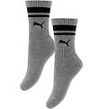 Puma Strømper - 2-pak - Grey Melange