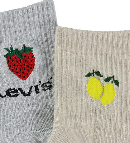 Levis Strømper - Fruit - Grå/Beige