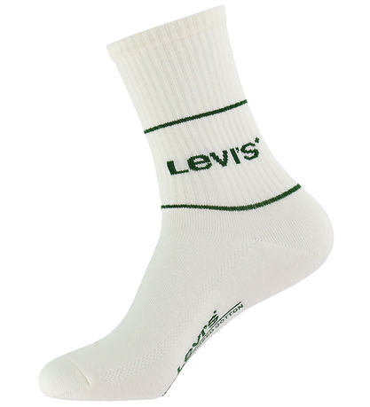 Levis Strømper - 2-pak - Hvid/Grøn/Pink