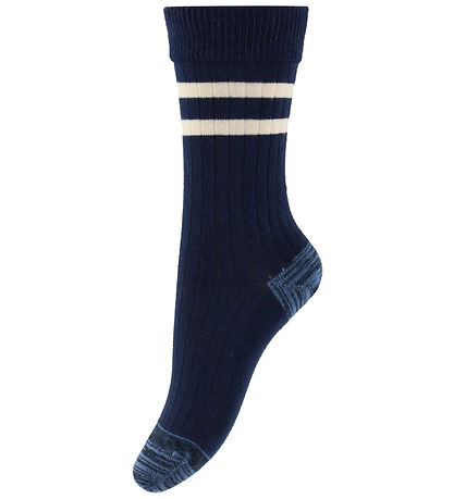 FUB Strømper - 2-pak - Dark Navy