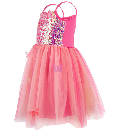 Great Pretenders Udklædning - Butterfly Bliss Kjole - Hot Pink