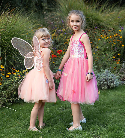 Great Pretenders Udklædning - Butterfly Bliss Kjole - Hot Pink