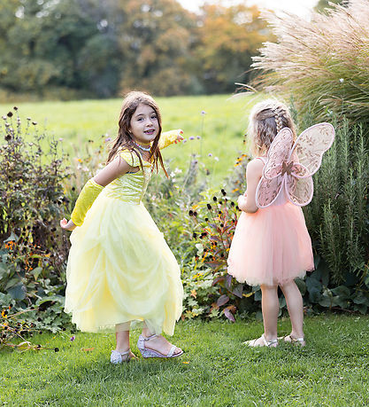 Great Pretenders Udklædning - Velvety Princess Gown - Soft Yello