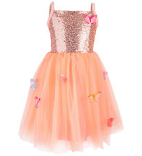 Great Pretenders Udklædning - Butterfly Bliss Kjole - Peach