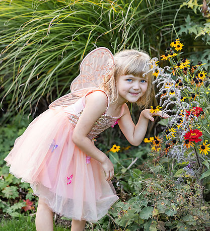 Great Pretenders Udklædning - Butterfly Bliss Kjole - Peach