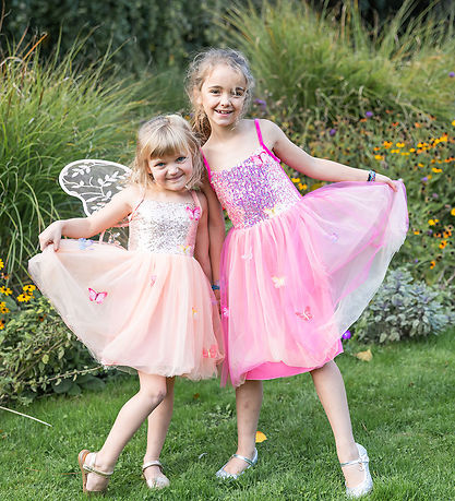 Great Pretenders Udklædning - Butterfly Bliss Kjole - Peach