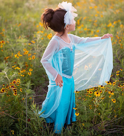 Great Pretenders Udklædning - Isdronning Kjole - Blå