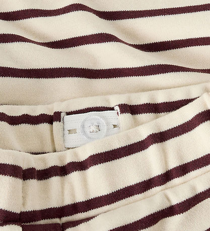 Lil' Atelier Bukser - Wide - NmfLimia - Turtledove/Catawba