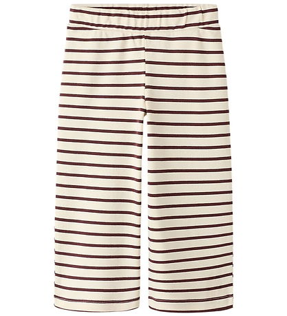 Lil' Atelier Bukser - Wide - NmfLimia - Turtledove/Catawba