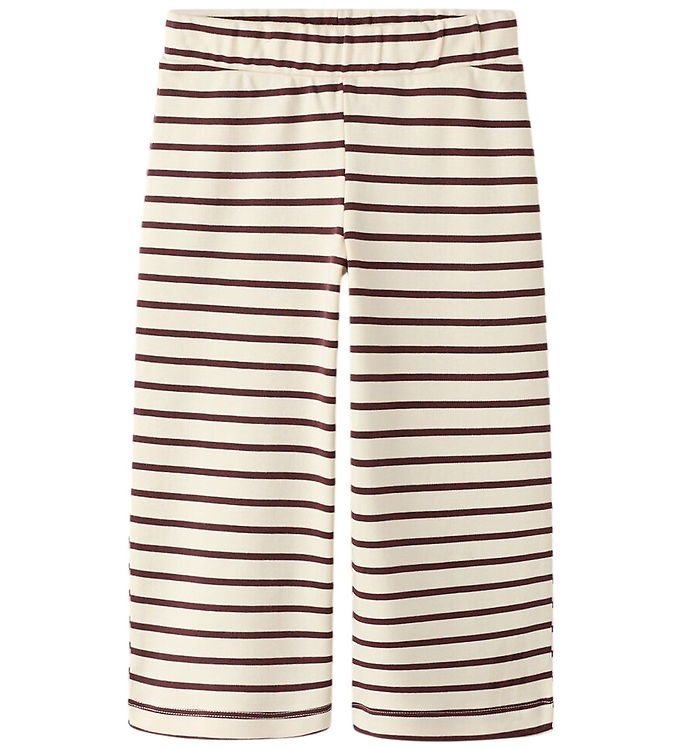 Lil' Atelier Bukser - Wide - NmfLimia - Turtledove/Catawba