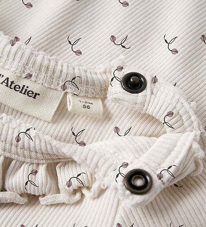 Lil' Atelier Body l/æ - Rib - NbfGago - Almost Mauve/Tulip