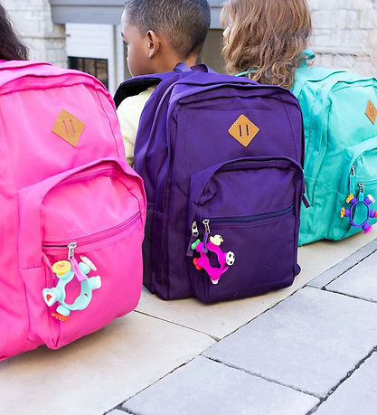 Fat Brain Armbånd m. Charms - Plip Charms - Blå