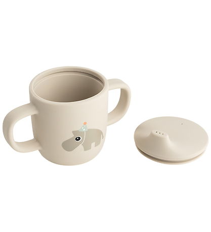 Done by Deer Tudkop m. Håndtag - Silikone - Celebration Sand