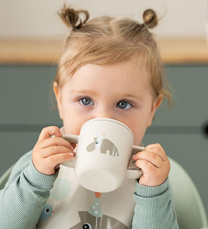 Done by Deer Tudkop m. Håndtag - Silikone - Celebration Sand