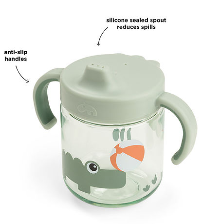 Done by Deer Læringstudkop m. Håndtag - Playground - Grøn