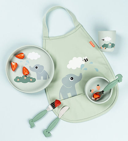 Done by Deer Mini Kop - Silikone - Playground - Blå