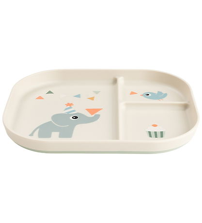 Done by Deer Inddelt Tallerken - Foodie - Celebration - Sand