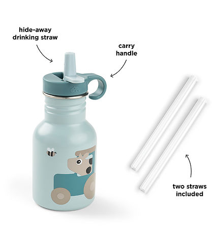 Done by Deer Drikkedunk - Rustfrit Stål - 350 ml - Tiny Farm - B