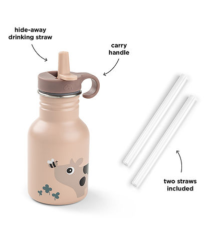 Done by Deer Drikkedunk - Rustfrit Stål - 350 ml - Tiny Farm - P