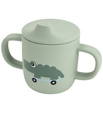 Done by Deer Tudkop m. Håndtag - Silikone - Playground - Grøn