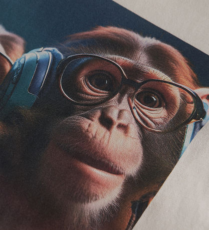 Name It T-shirt - NkmVoto - Chateau Gray/Gamer Monkey