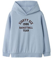 Name It Hættetrøje - Sweat - NkmDiket - Blue Fog