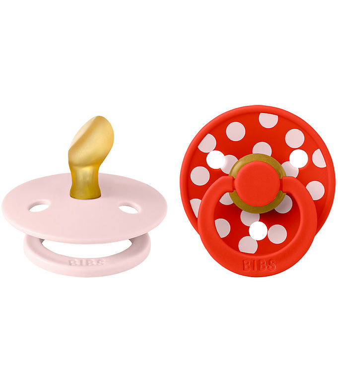 BIBS Colour Sutter - Str. 1 - Anatomisk - 2-pak - Blossom/Candy