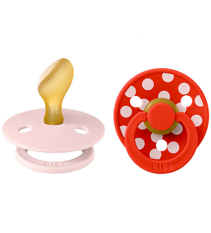 BIBS Colour Sutter - Str. 2 - Anatomisk - 2-pak - Blossom/Candy