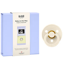 BIBS Gift Set - Baby on The Way - Pacifier - Size 1 - Latex - Iv