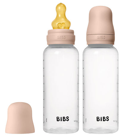 BIBS Biberons - 2 Pack - 270 ml - PP/Latex - Blush