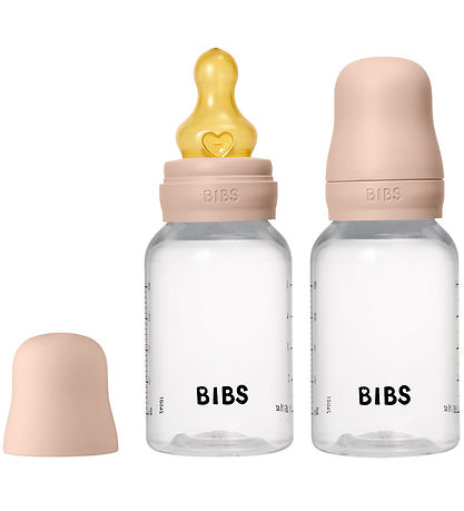 BIBS Biberons - 2 Pack - 150 ml - PP/Latex - Blush