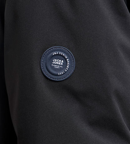 Jack & Jones Puffer Jacket - JjeBrook - Reversible - Black/Olive