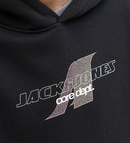 Jack & Jones Hættetrøje - JcoTier - Black