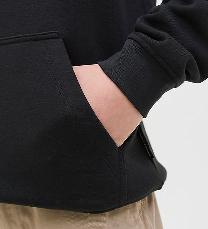 Jack & Jones Hættetrøje - JcoTier - Black