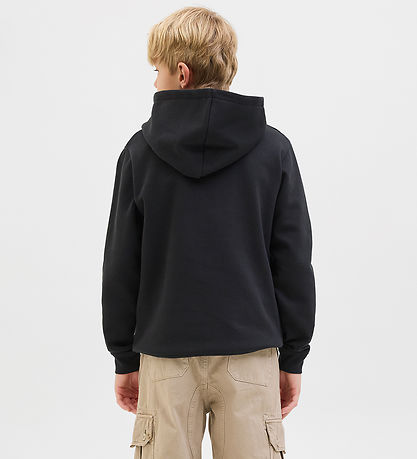 Jack & Jones Hættetrøje - JcoTier - Black