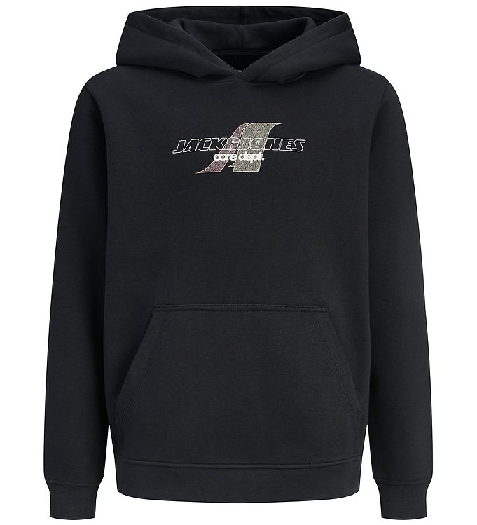 Jack & Jones Hættetrøje - JcoTier - Black
