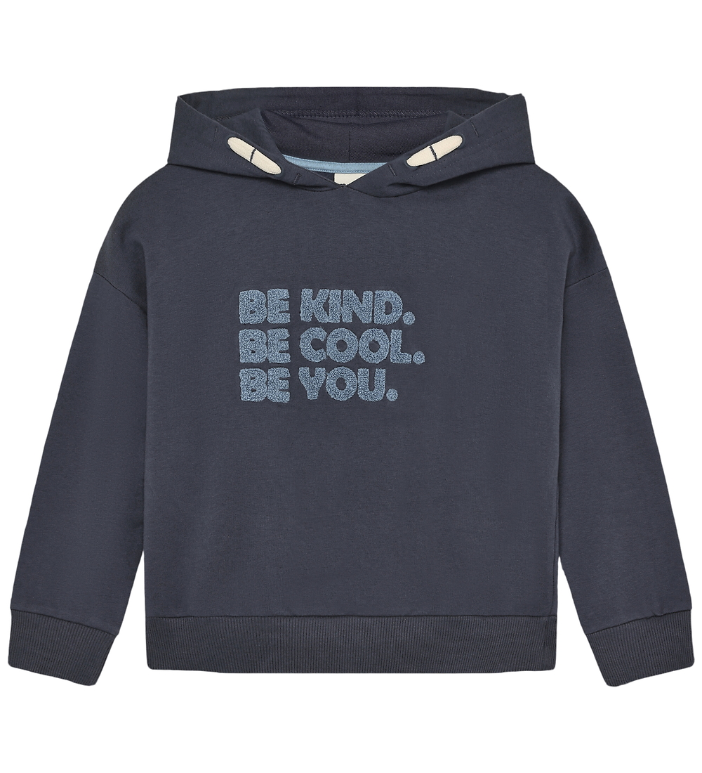 Minymo Kapuzenpullover - Odyssey Gray - Minymo - 5 Jahre (110) - Kapuzenpullover