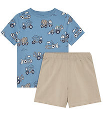 Minymo nattøj - 2-delt - Blue Shadow