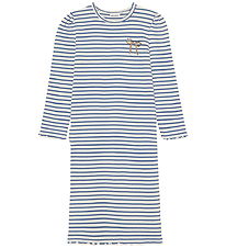 Minymo Kjole - Rib - Dutch Blue