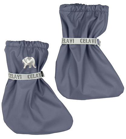 CeLaVi Overtrækssko m. Fleece - PU - Flint Stone