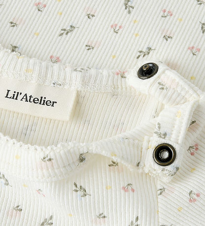 Name It Romper s/s - NbfGago - Coconut Melk/Small Flower