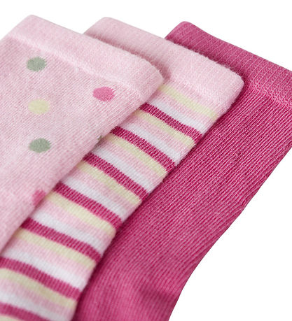 Name It Strømper - NmfDottisia - 3-pak - Pirouette/Pear Sorbet +