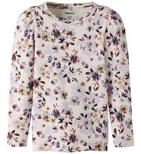 Name It Bluse - NmfKayla - Calcite/Grape Compote/Shopping Bag