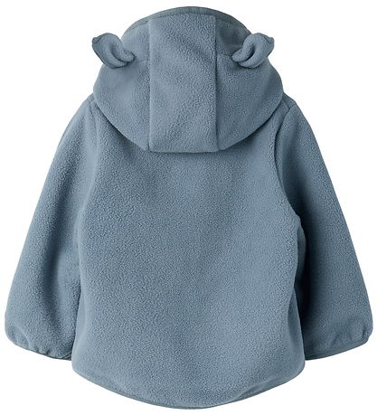 Name It Fleecejakke - NbnMeeko - Flint Stone