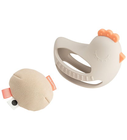 Done by Deer Aktivitetslegetøj - Gribe- Og Bidelegetøj - Clucky 