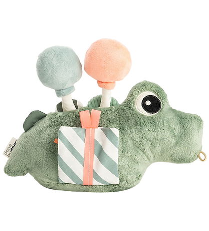 Done by Deer Aktivitetslegetøj - Gulvspejl - Croco - Grøn