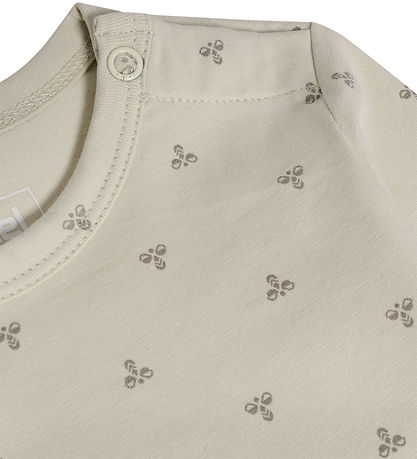 Hummel Body l/æ - HmlMini Bee - Silver Birch