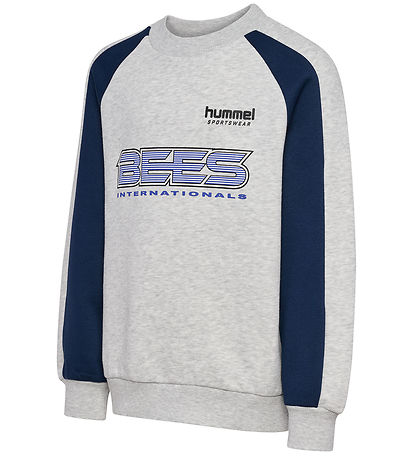 Hummel Sweatshirt - HmlJR - Light Grey Melange