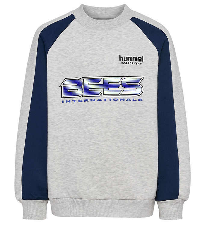 Hummel Sweatshirt - HmlJR - Light Grey Melange